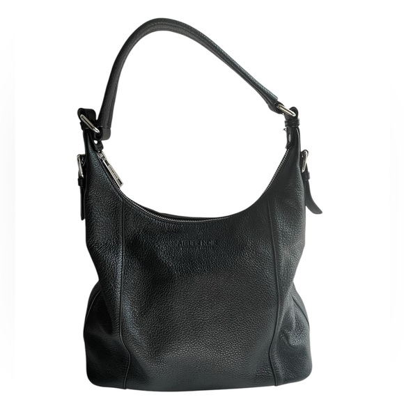 RUDSAK Handbags - RUDSAK Atelier Noir Hobo Bag Handbag Black Pebbled Leather